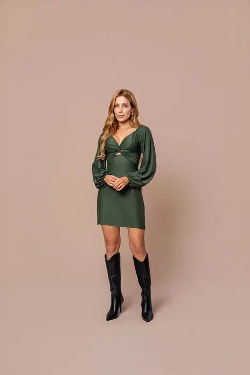 Vestido New Stardust Decote Torcido