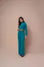 Calca Wide Leg Armani Com Bolsos