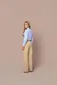 Calca Wide Leg Armani