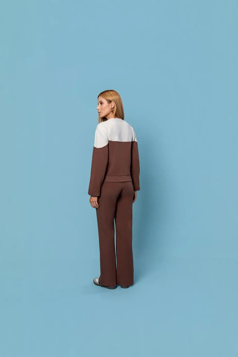 Calca Wide Leg Soft Blend
