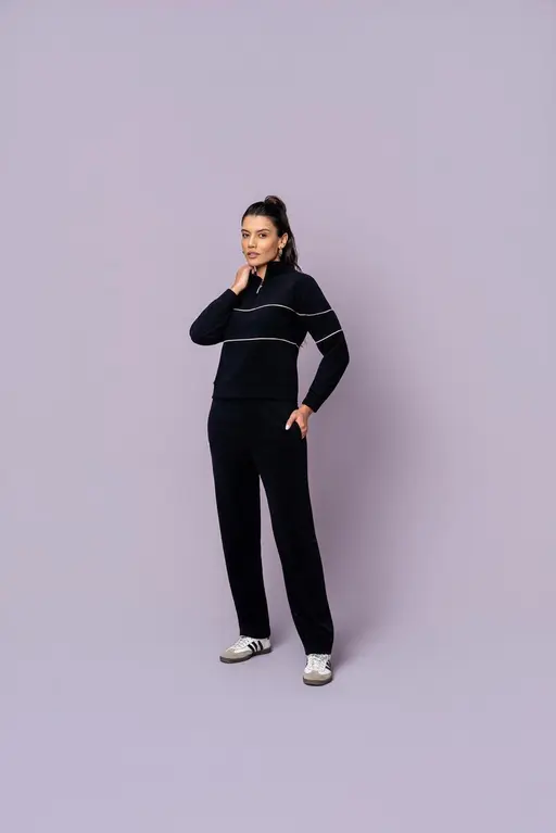 Blusa Ultrasoft Com Vivos E Ziper