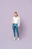 Legging Starshine Recorte Bege