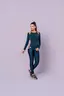 Blusa Micro Light Detalhe Flora