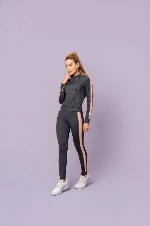 Blusa Thermo Com Listra Lateral