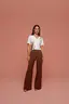 Calca Wide Leg Armani