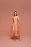 Vestido Midi Com Alca New Stardust