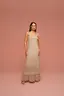 Vestido Longo Com Renda