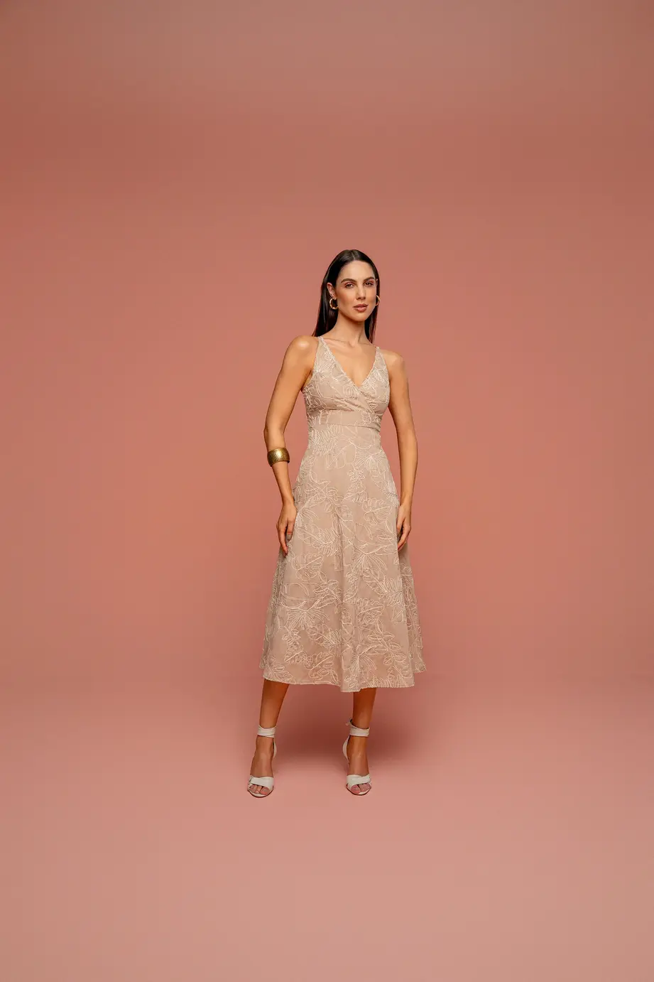 Vestido Bordado