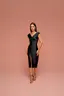 Vestido Midi Drapeado