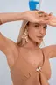 Vestido Longo Com Babados E Broche