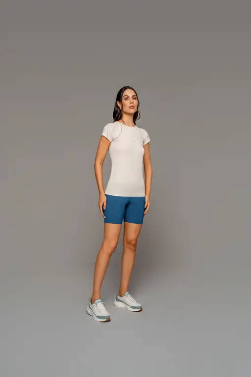 Blusa Quadry Fit Com Costuras Color