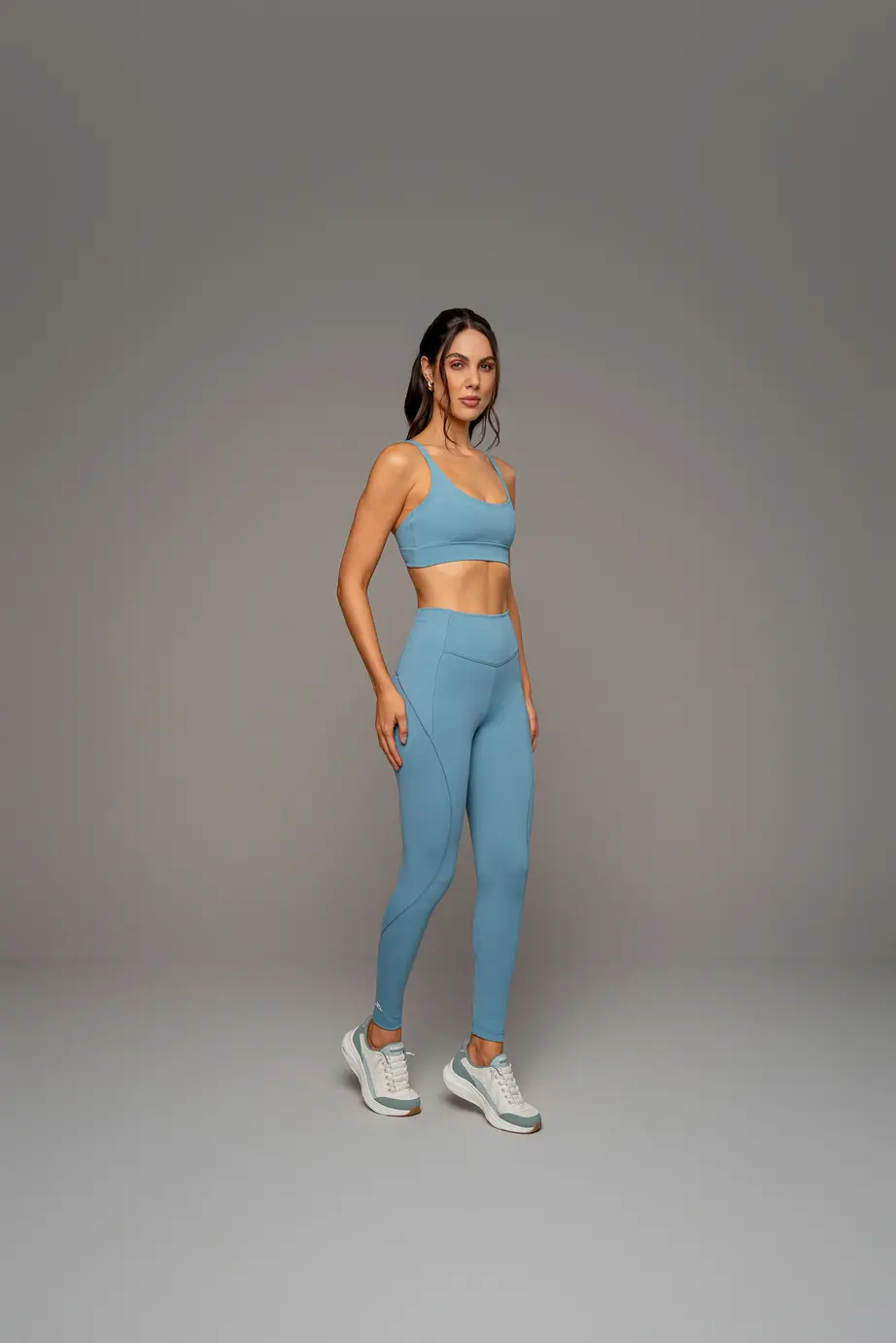 Legging Com Recorte E Bolso