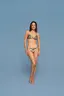 Bottom Estampado Lateral Fita Fio Duplo