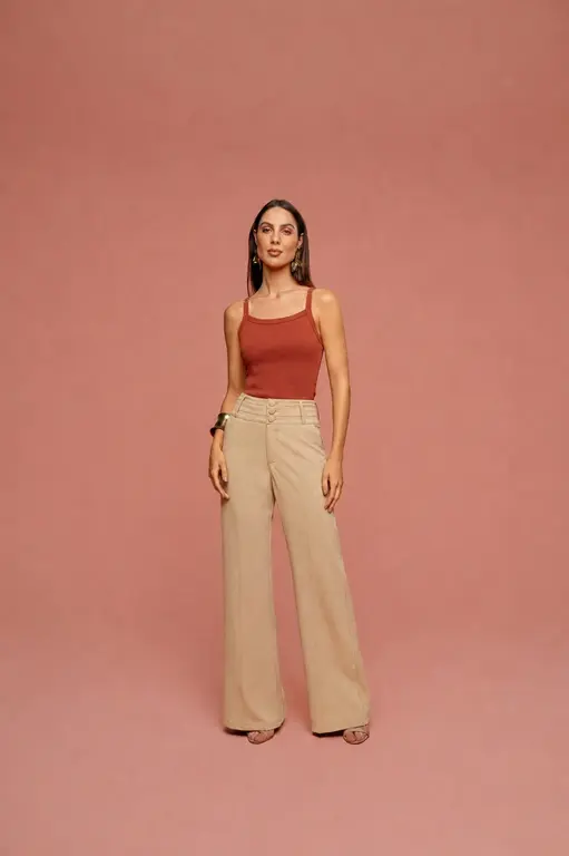 Blusa Ribana Com Alcas